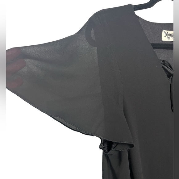 Show Me Your MuMu Black Kyle Lace Up Dress - Picture 5 of 7